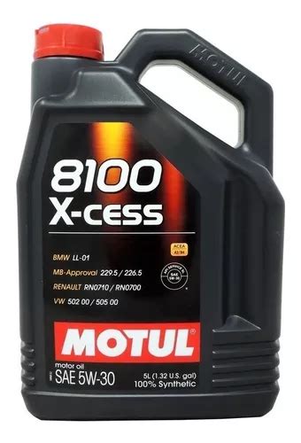 Aceite para motor Motul sintético 5W 30 para autos pickups suv