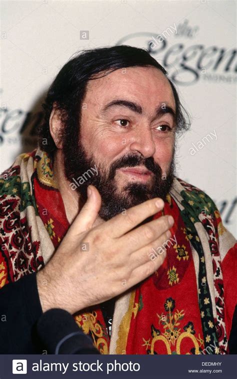 Luciano Pavarotti Iconic Italian Opera Singer