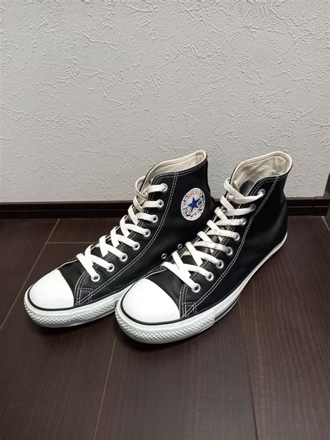 ヤフオク Converse 本革レザー コンバース オールスター