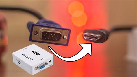 From Vga To Hdmi Converteradapter Youtube