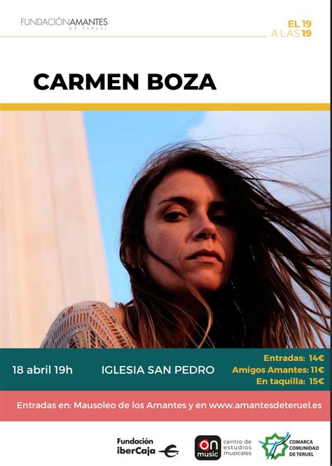 La Cantante Carmen Boza Actuar En La Iglesia De San Pedro El Pr Ximo