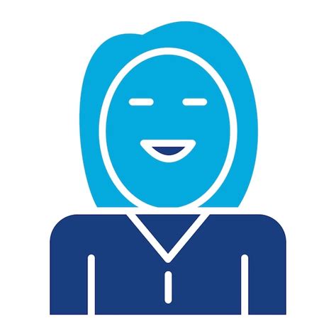 premium vector woman duotone illustration