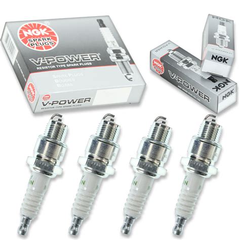 4 Pc NGK 4495 BPZ8H N 10 V Power Spark Plugs For 4121 33 816837Q 33