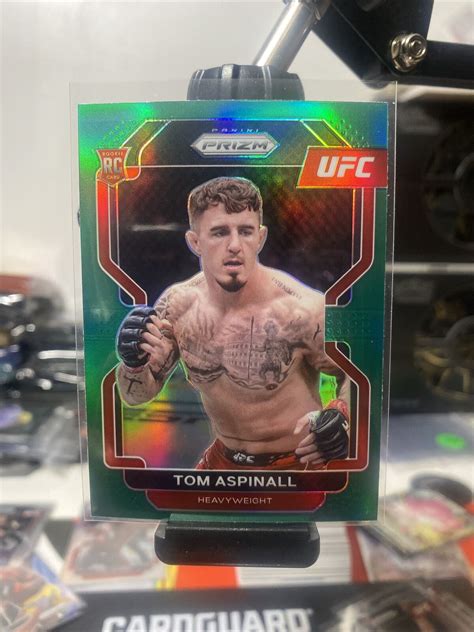 Panini Prizm Ufc Rookie Rc Tom Aspinall Card Number Ebay