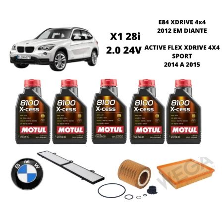 Kit Revisao Troca De Oleo Bmw X I V Em Diante Troca De