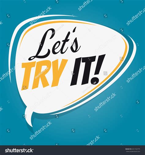 Lets try 282 Vector ảnh và hình minh họa có sẵn về Shutterstock