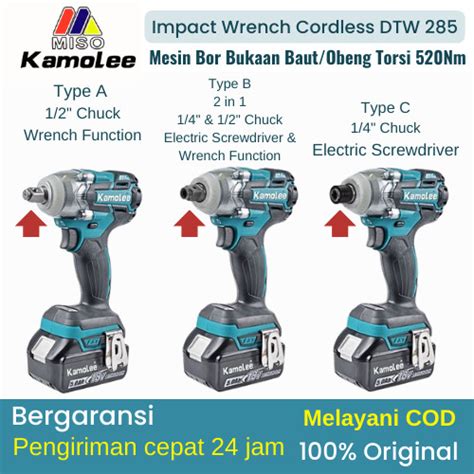 Promo Kamolee Mesin Bor Listrik Impact N M Brushless