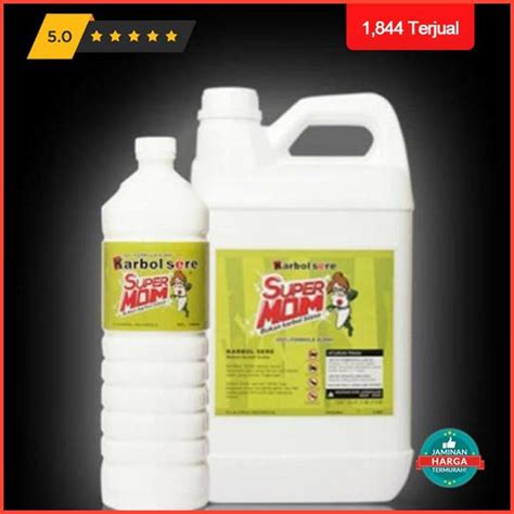 Jual Super Sale Karbol Sere Super Mom Karbol Sereh 5 Liter Jerigen