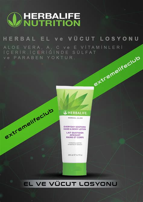 Herbal Aloe El Ve V Cut Losyonu Ml Extreme Life Club