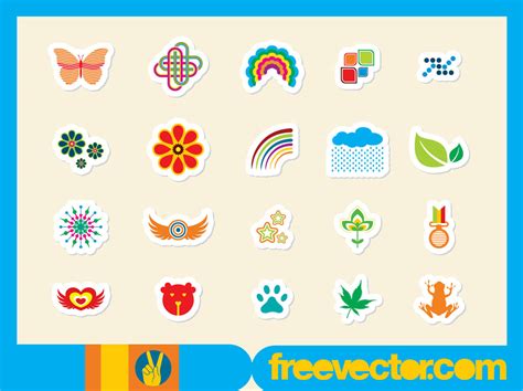 Sticker Vectors Vector Art And Graphics