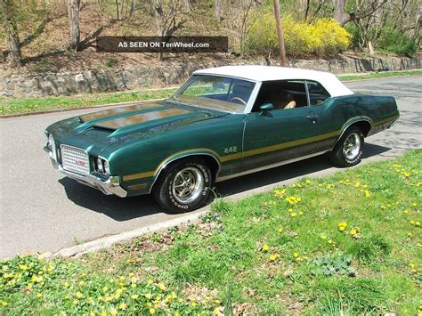 1972 442 Cutlass Supreme Convertible 442