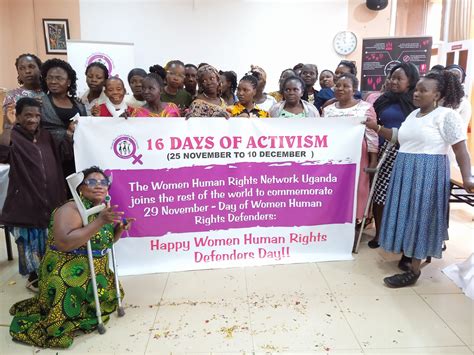 Whrdnu Commemorates International Day For Women Human Rights Defenders