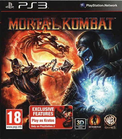 Mortal Kombat 2011 Playstation 3 Box Cover Art Mobygames