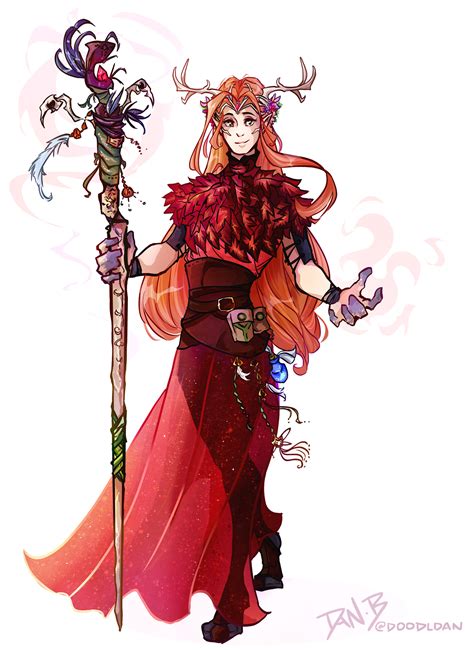 Dan Yoon Keyleth Critical Role Fanart