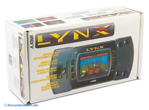 Atari Lynx Konsole II PAG 0401 Mit OVP Sehr Guter Zustand