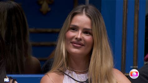 Bbb 24 Yasmin Brunet é Eliminada Com Alta Rejeição Veja A Porcentagem