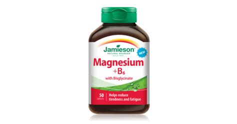 Jamieson Magnezij 200 Mg Vitamin B6 50 Tablet Spletna Lekarna