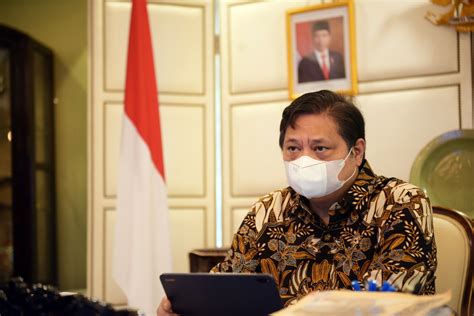 Menko Airlangga Apresiasi Dukungan Bnpb Dalam Pemuliah Ekonomi Saat