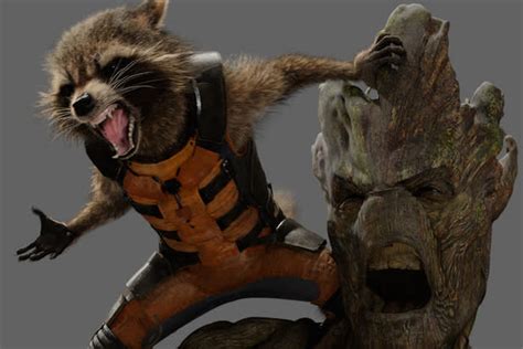 How Guardians Of The Galaxy Brought Rocket Raccoon And Groot To Life