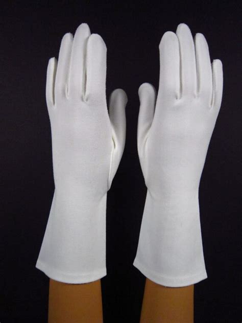 6 7 Vintage White Dresschurchprom Gloves 10 By Aurorasmirror