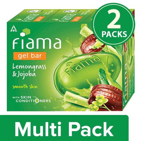 Buy Fiama Gel Bar Seaweed And Lemongrass Clear Spring Pack Of 3 125 G