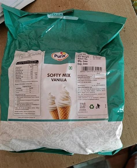 Powder Vanilla Softy Ice Cream Premix Packaging Type Packet At Rs