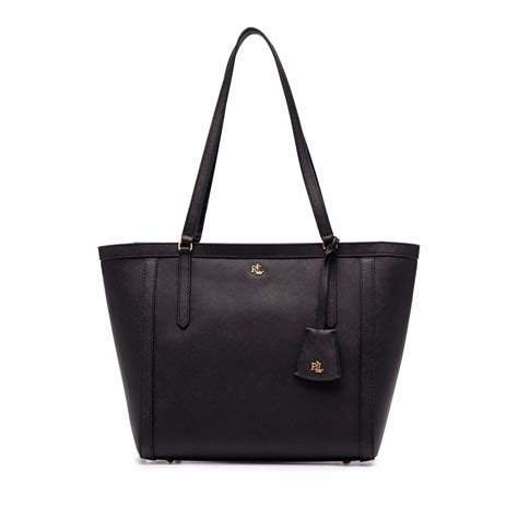LAUREN RALPH LAUREN Bag CLARE 25 TOTE MEDIUM 001 NEGRO
