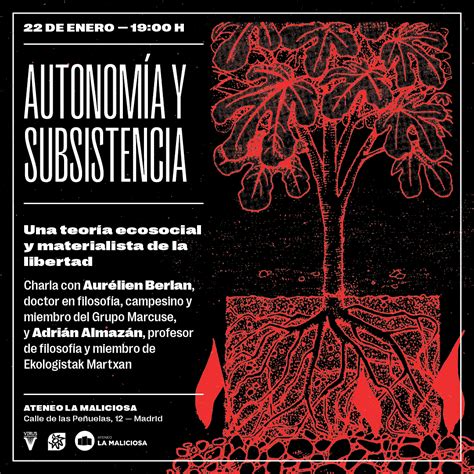 Autonom A Y Subsistencia Una Teor A Ecosocial Y Materialista De La