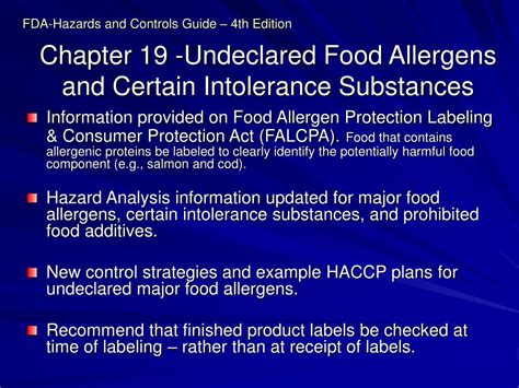 Ppt An Update On Fda Fish And Fishery Products Hazards And Controls