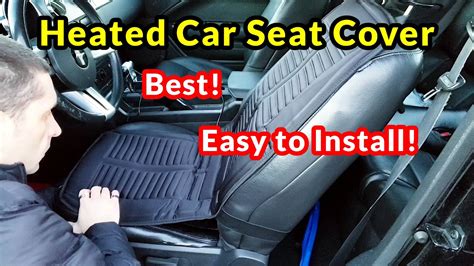 Best And Easy To Install Heated Car Seat Cover Cushion By Joytutus Diy Review 🚘 Youtube