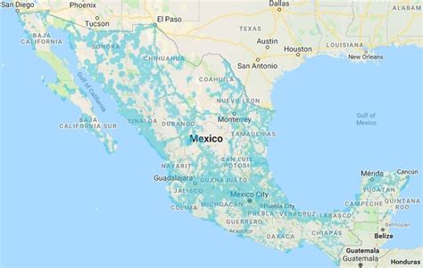 Cellular Maps Mexico Cellular Coverage Maps