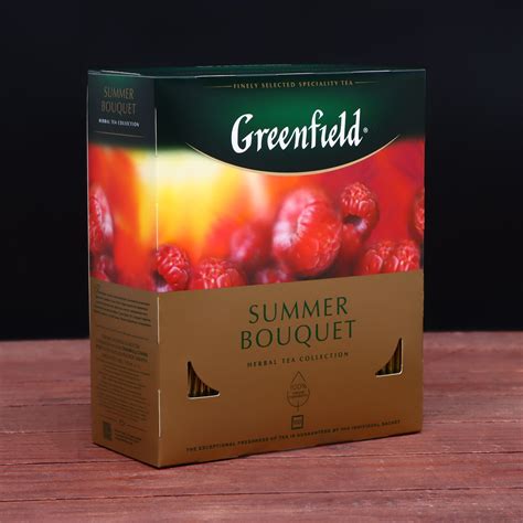 Чай Гринфилд Summer Bouquet herbal tea (100 пакетиков х 2 г) (10127558 ...