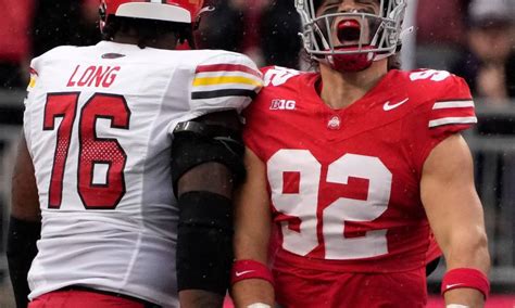 Ten Ohio State Players Who Earned Their Buckeye Leaves Vs Maryland