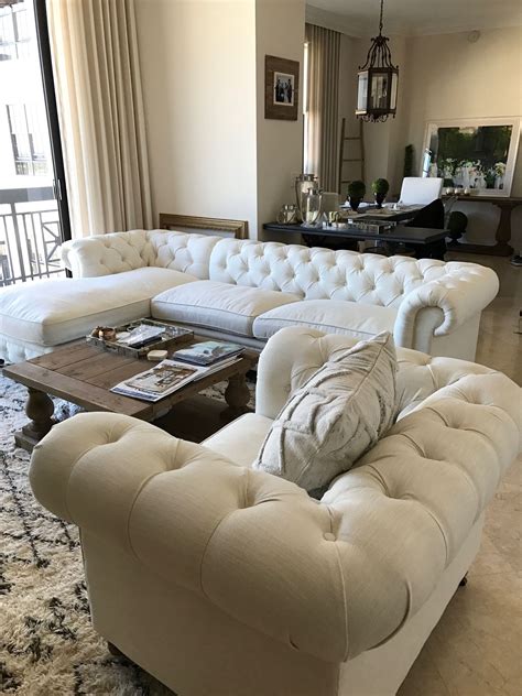 Restoration hardware Kensington sofa and chair. Paint color divine ...