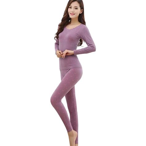 New Women Thermal Underwear 2017 Winter Seamless Antibacterial Warm Long Johns Fashion Sexy