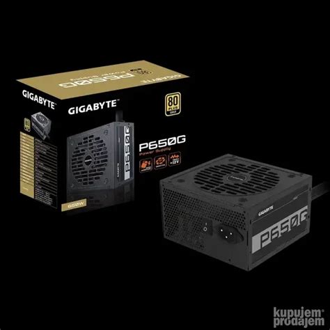 GIGABYTE Napajanje 650W Gold GP-P650G - KupujemProdajem