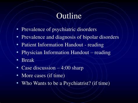 Ppt Bipolar Disorder Diagnosis Management And Treatment Powerpoint