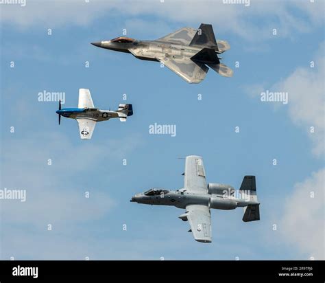 impressive flying formation stock photo alamy