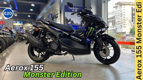 2023 Yamaha Aerox 155 Monster Energy Edition Full Detailed Review