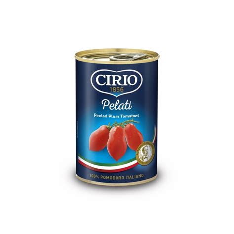 CIRIO Włoskie pomidory bez skóry Pelati Po odsączeniu 250 g 400 g