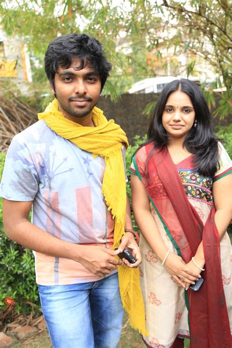 GV Prakash & Saindhavi Press Meet Photos