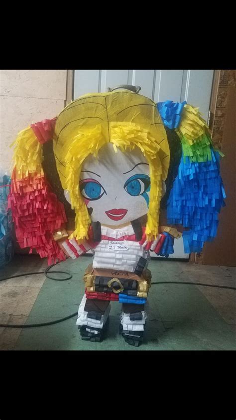 Harley Quinn Pinata Birthday Pinata Party Favor Bags Pi Atas