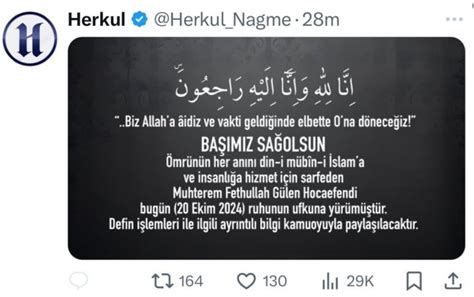 Son Dakika FETÖ Elebaşı Fethullah Gülen Öldü Dünya Flash Haber Analiz