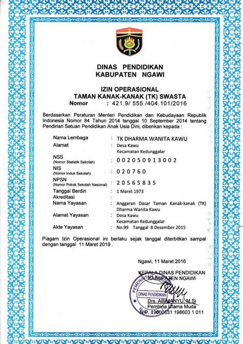 Contoh Ijazah Tk Terbaru Contoh Ijazah Paud Guru Ilmu Sexiz Pix