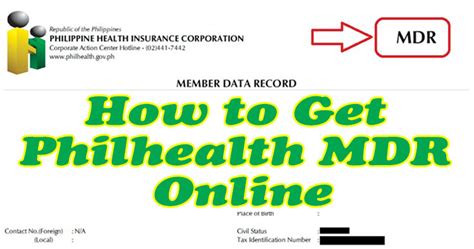 How To Get Philhealth Number Online How To Apply For