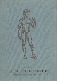 Research Of Artistic Anatomy Wilhelm Tank FORM UND FUNKTION EINE