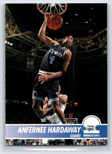 1994 95 Nba Hoops Anfernee Hardaway 151 Orlando Magic Basketball Card Ebay