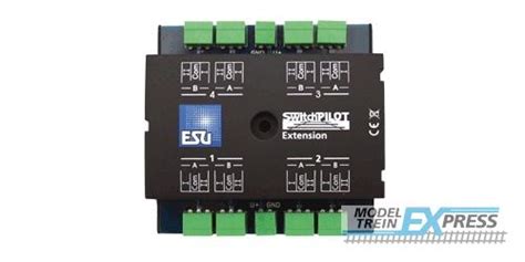 Esu 51832 SwitchPilot 3 Servo 8 Fach Servodecoder DCC MM OLED Mit