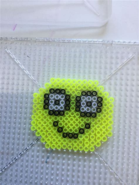 Smileys Avec Des Grands Yeux Hama Beads Hama Beads Beads Crochet