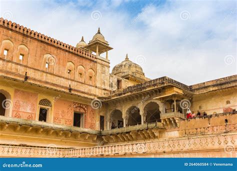 Corner Towers Of The Amer Fort In Jaipur Editorial Stock Image Image